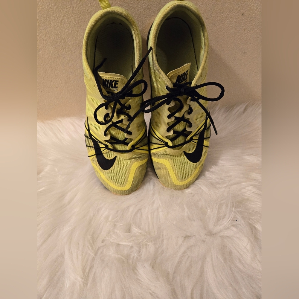 Nike Free Training Cross Complete Women Yellow Sneaker Size US 6.5 Lace up